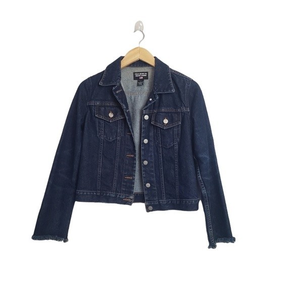 Polo Ralph Lauren Cropped Denim Jean Jacket